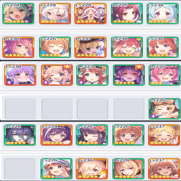 プリコネr 第1回低コストで行くダンジョンex5 全15凸 なゆたー 平たい胸族 Note