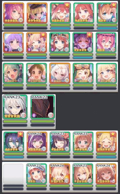 プリコネr 第2回低コストで行くダンジョンex5 全18凸 雑凸4 なゆたー 平たい胸族 Note