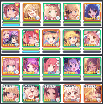 プリコネr 第2回低コストで行くダンジョンex5 全18凸 雑凸4 なゆたー 平たい胸族 Note