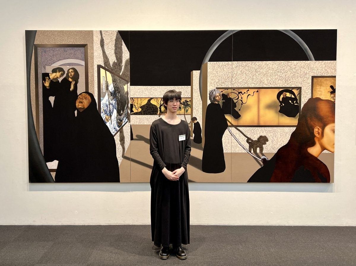 現代アート　作品名　Ｎｏ．　5　共存　作者kowD　33×24 現代アート作品名No．5共存作者kowD33×24