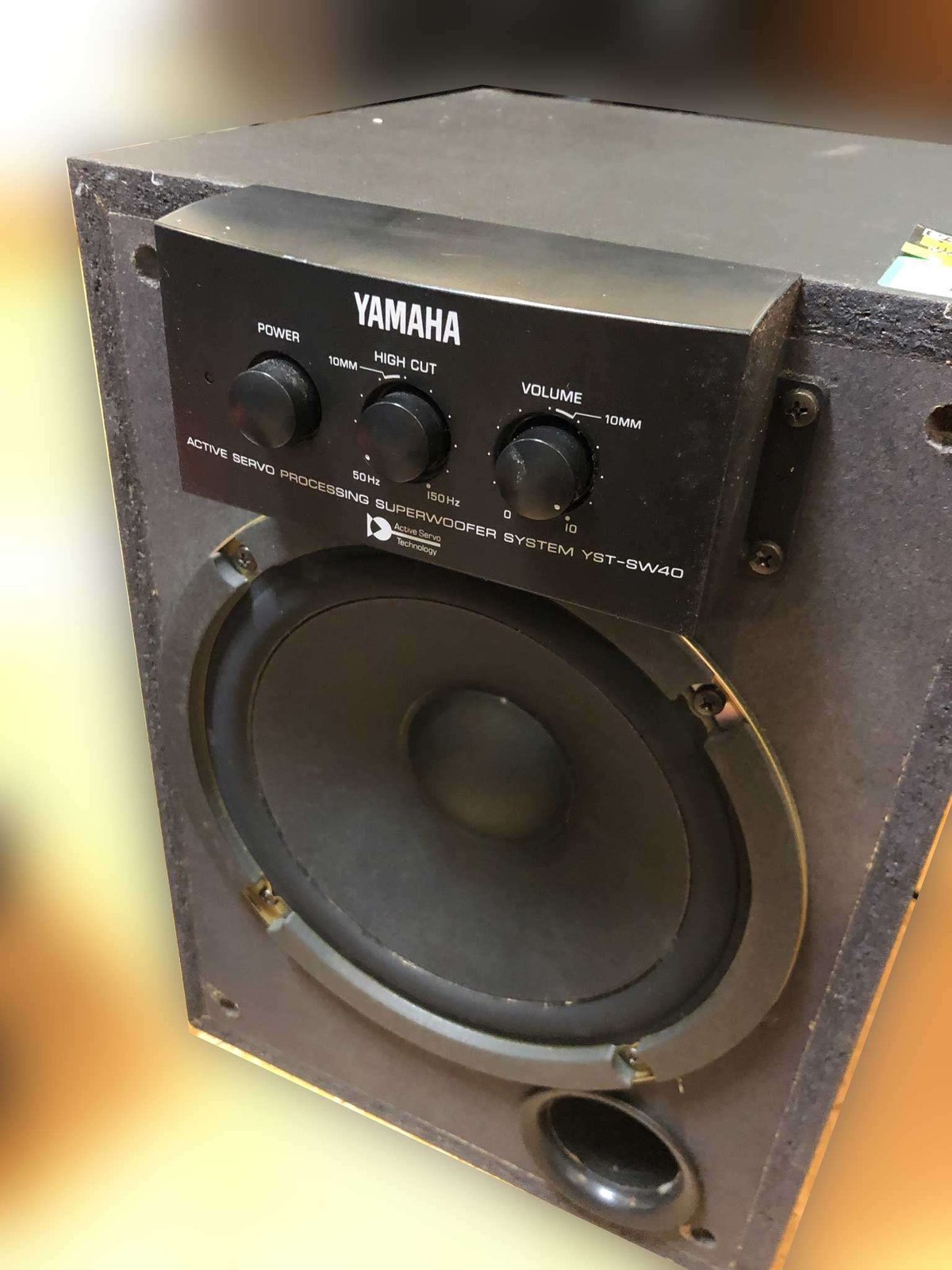 YAMAHA】 サブスーパーウーファーシステム YST-SW320（YAMAHA スーパー 