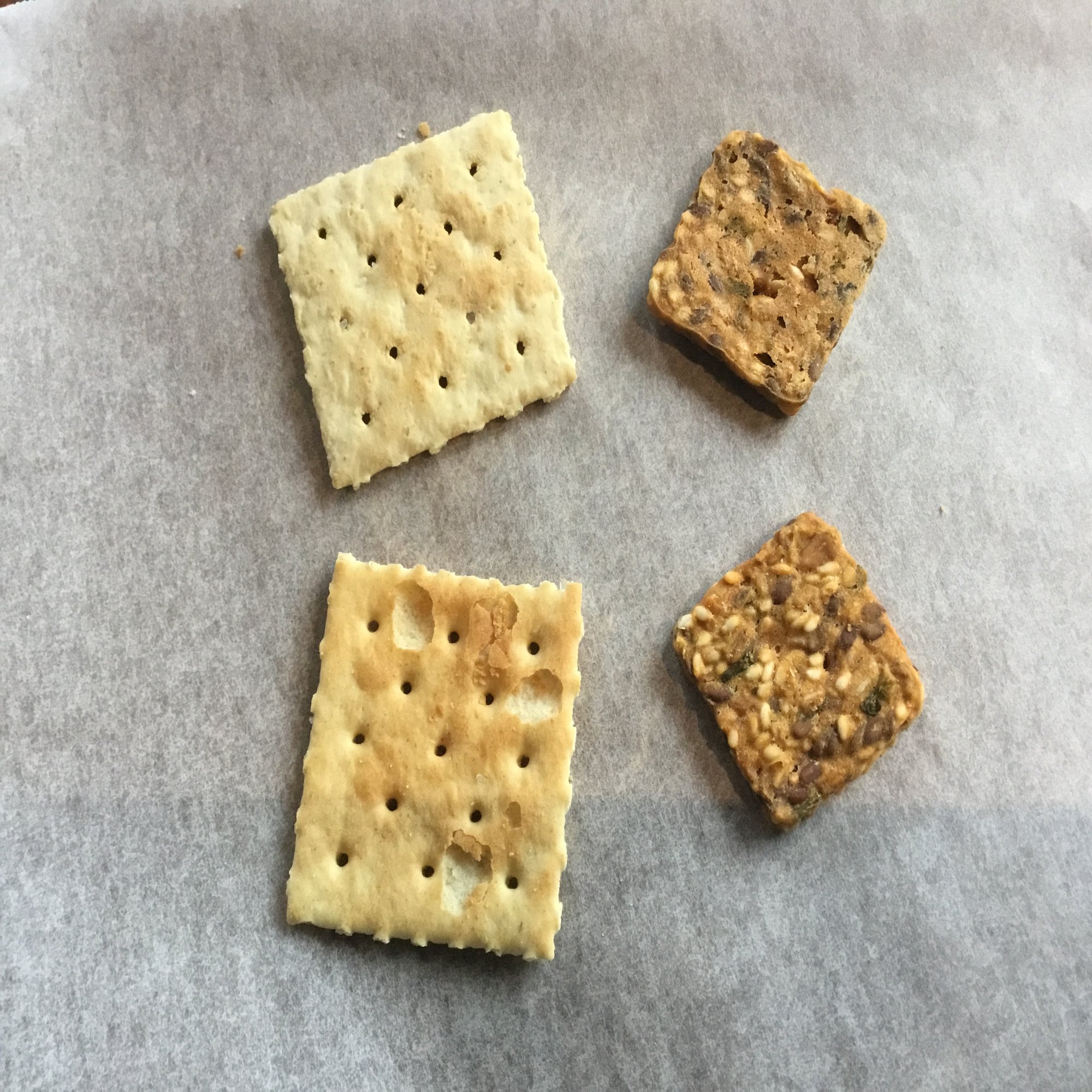 ペスカタリアン シグダルのグルテンフリークラッカーが美味しい おがばん 拝万里 Note