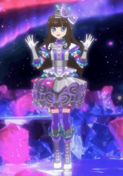 コスプレ衣装 プリパラ 黒須あろま サイリウムコーデ