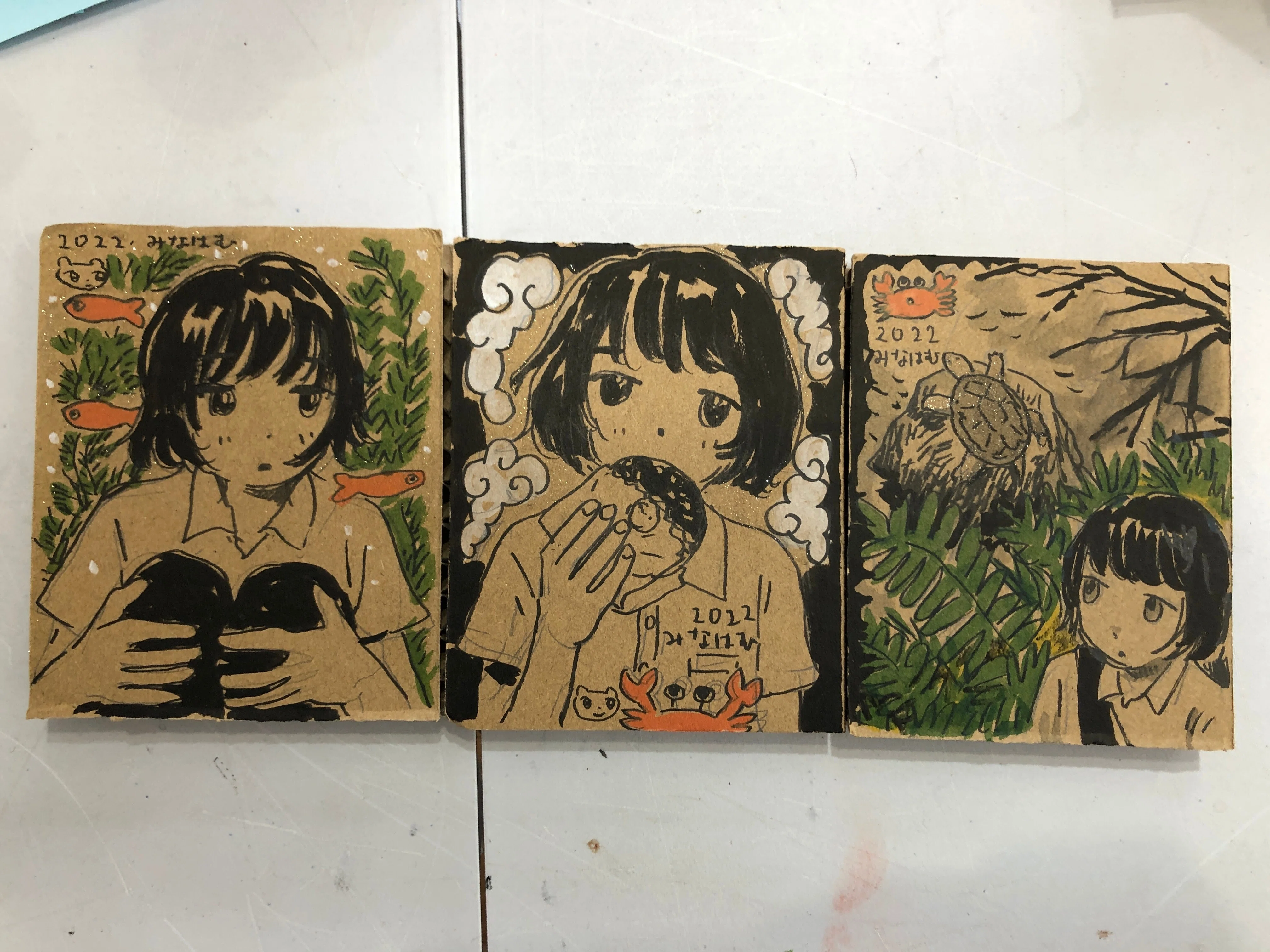 個展「春の星」が終わりました｜みなはむ