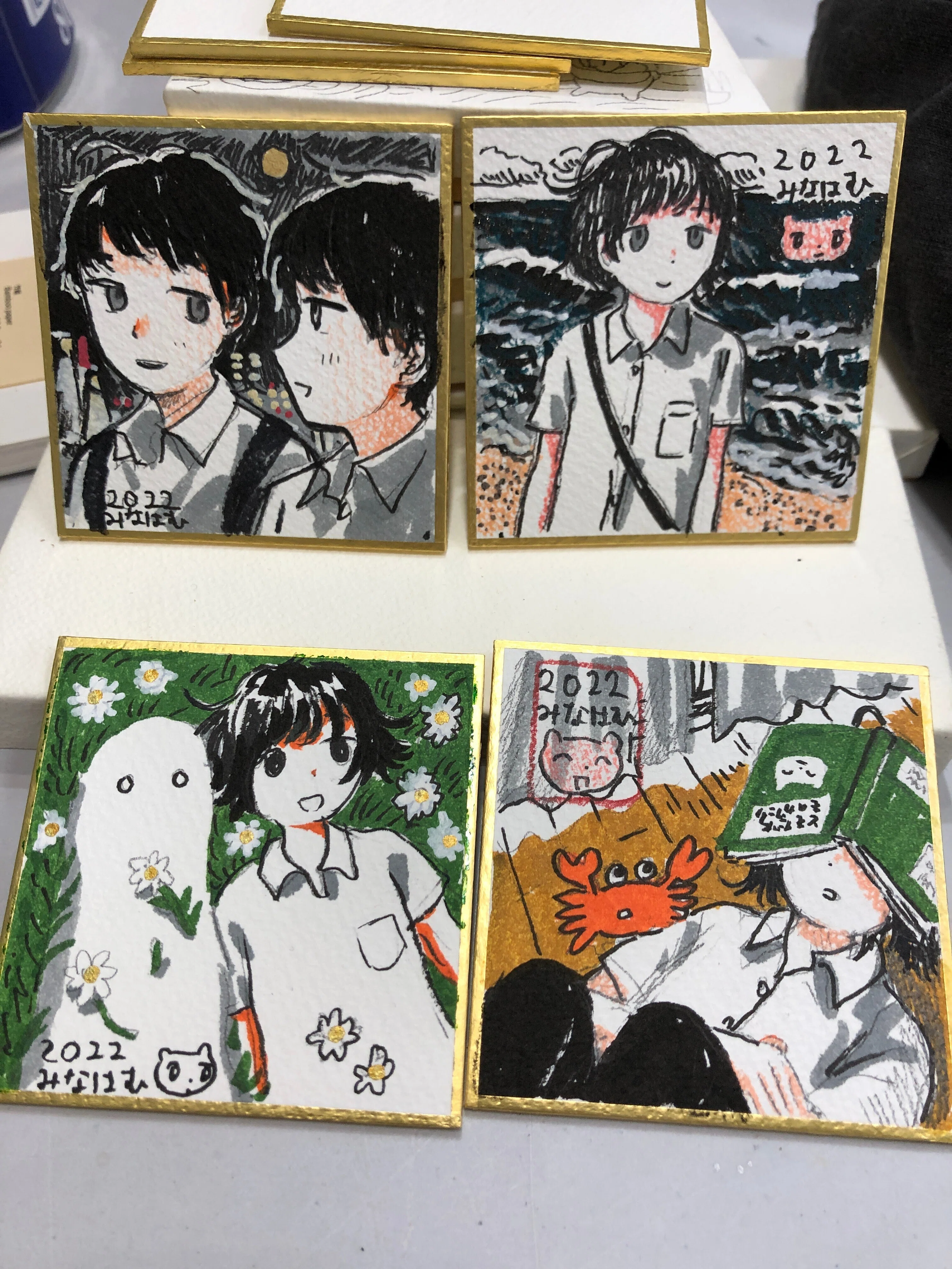個展「春の星」が終わりました｜みなはむ