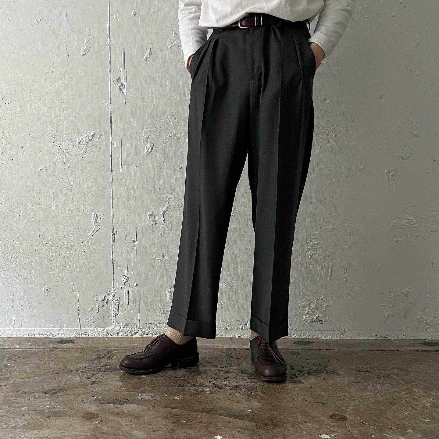 foufou 【Men's】tender slacks