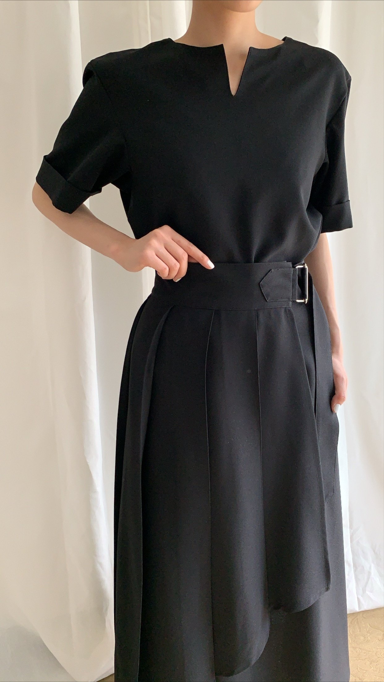 今話題のアイテムを 今週の販売情報】 ゆるりとジャケパンスタイル【完全受注は シャツ/ブラウス(半袖/袖なし)