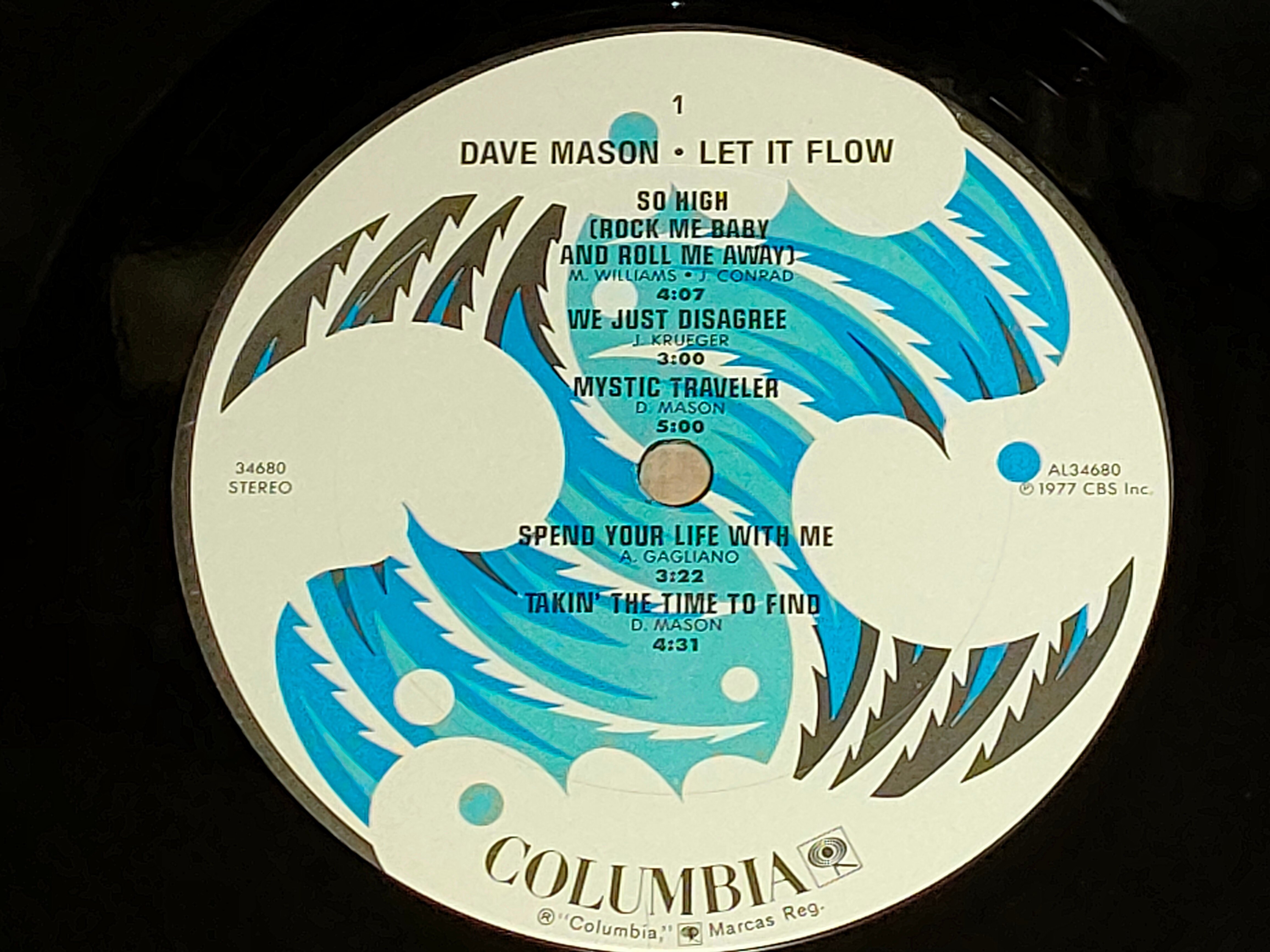 Let It Flow】(1977)Dave Mason メロウなデイヴ・メイスンの傑作