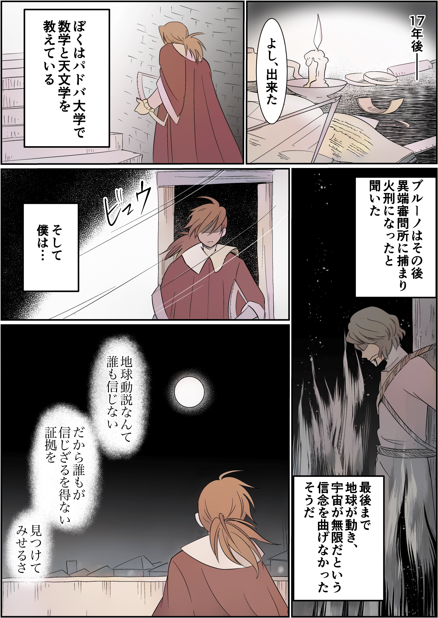 ガリレオ Meets ブルーノ 歴史創作 アザミン Note