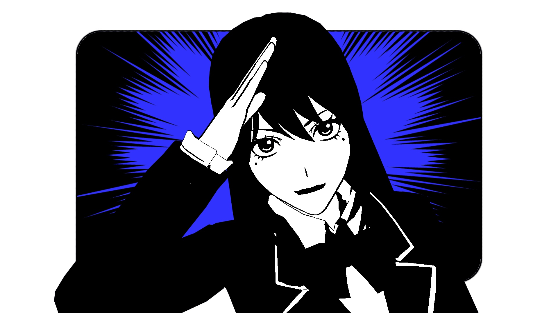 敬礼する女の子イラスト あべべし君 Note