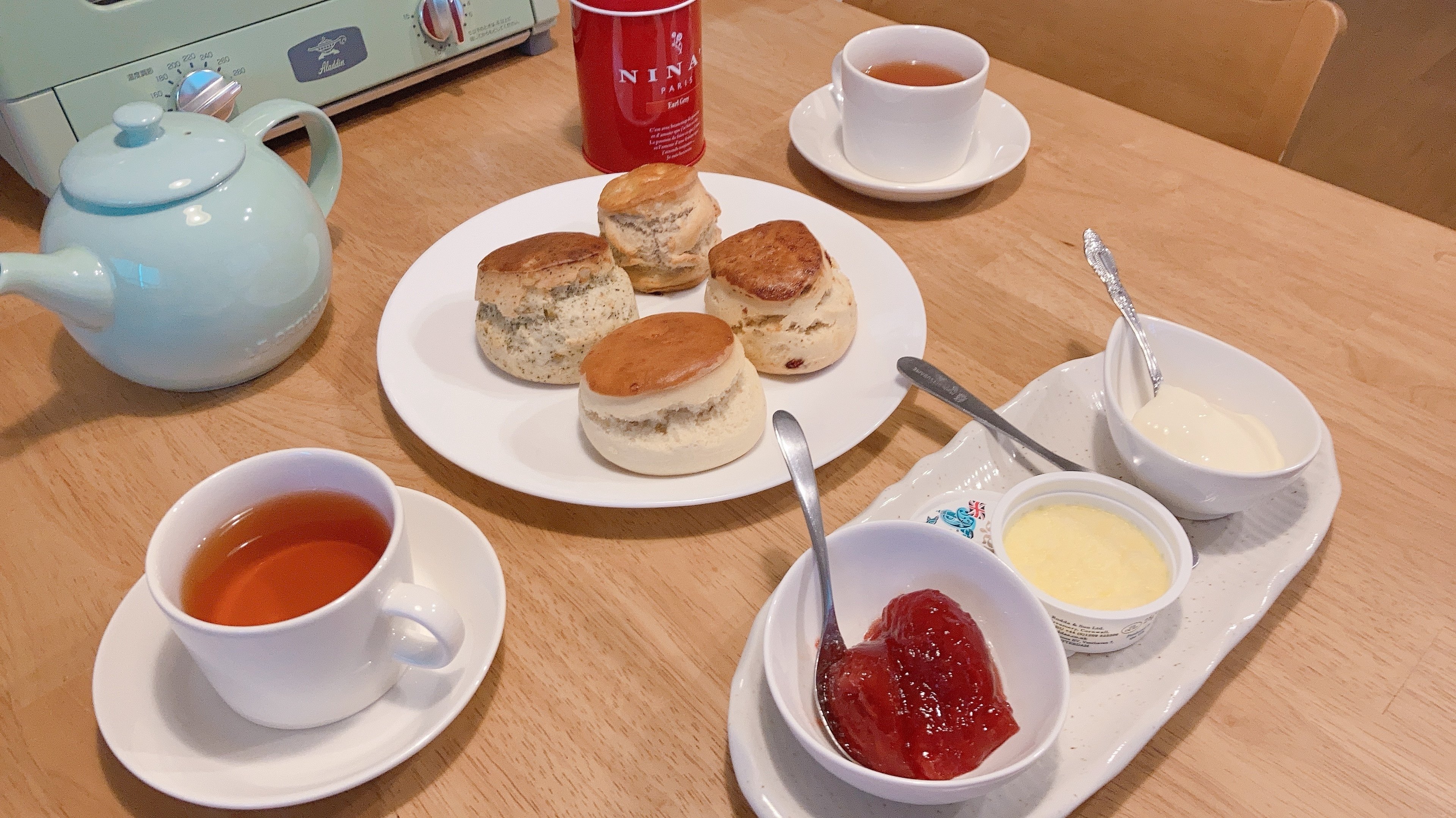 週末おやつ】めざせ本格クリームティー｜英国展@名古屋タカシマヤ｜きおな