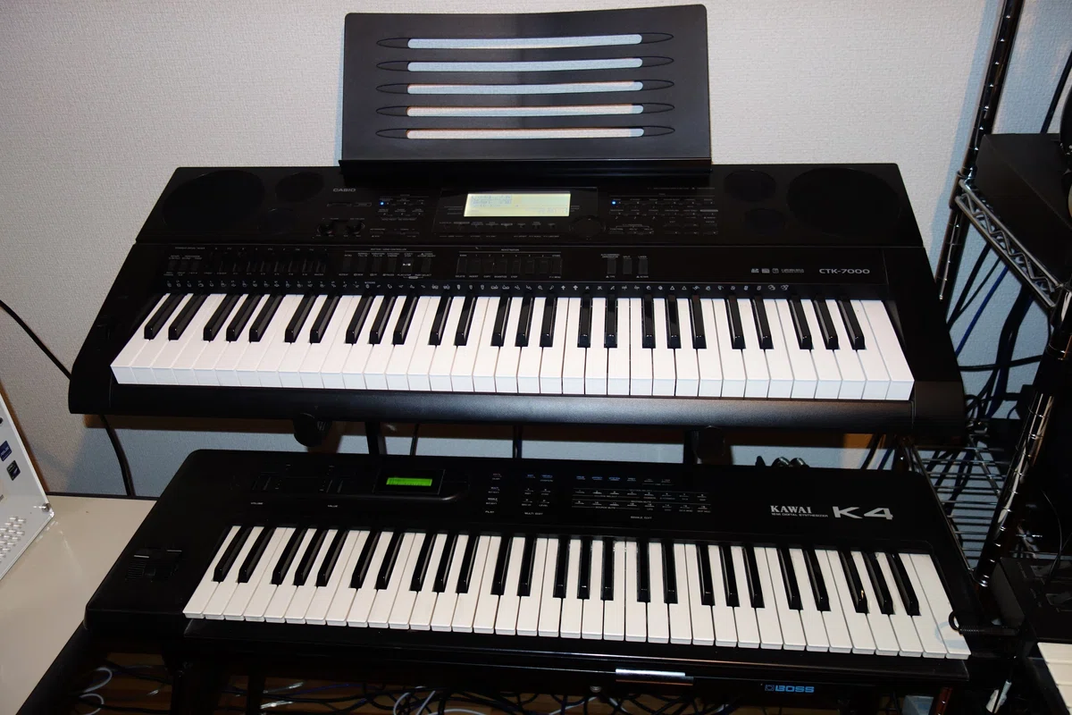 kawai k4 シンセサイザー アダプター ソフトケース 中古品 （KAWAI 