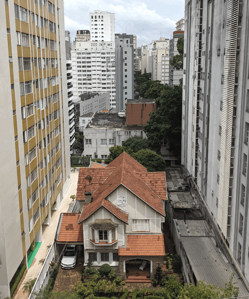 ブラジルの住宅街