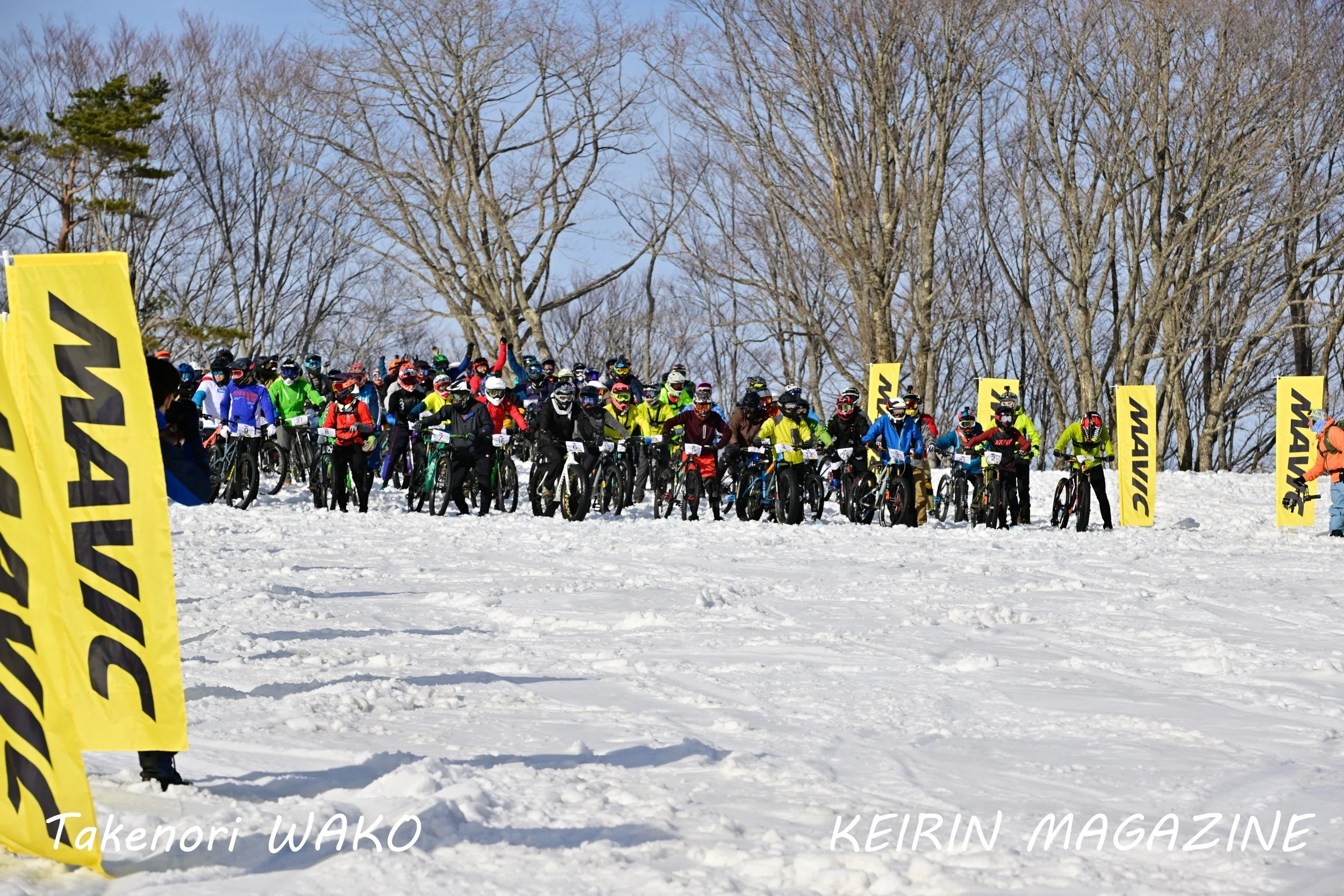 国内初！ マウンテンバイクで雪山を駆け降りる！「SPEEDEST鹿島槍2022