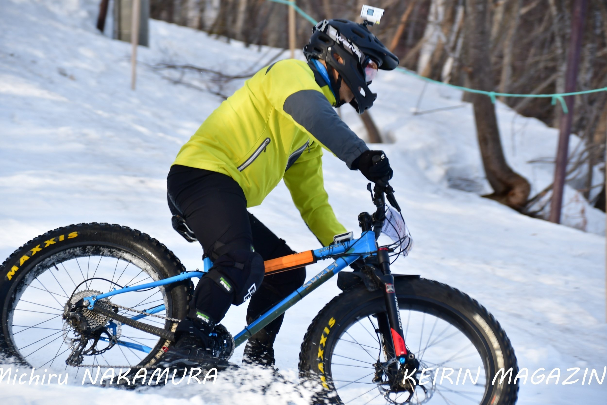 国内初！ マウンテンバイクで雪山を駆け降りる！「SPEEDEST鹿島槍2022
