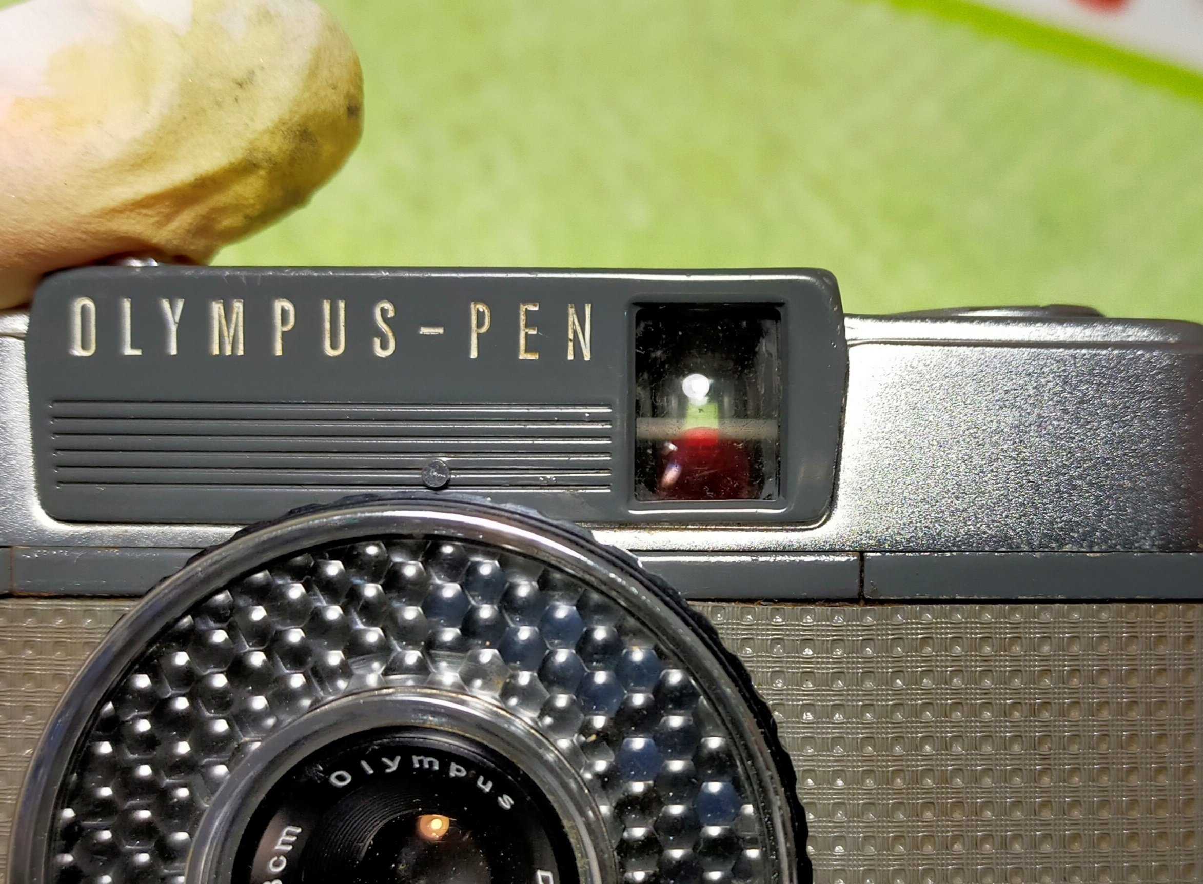 オリンパス OLYMPUS PEN EE-3 赤ベロOK モルト交換済み