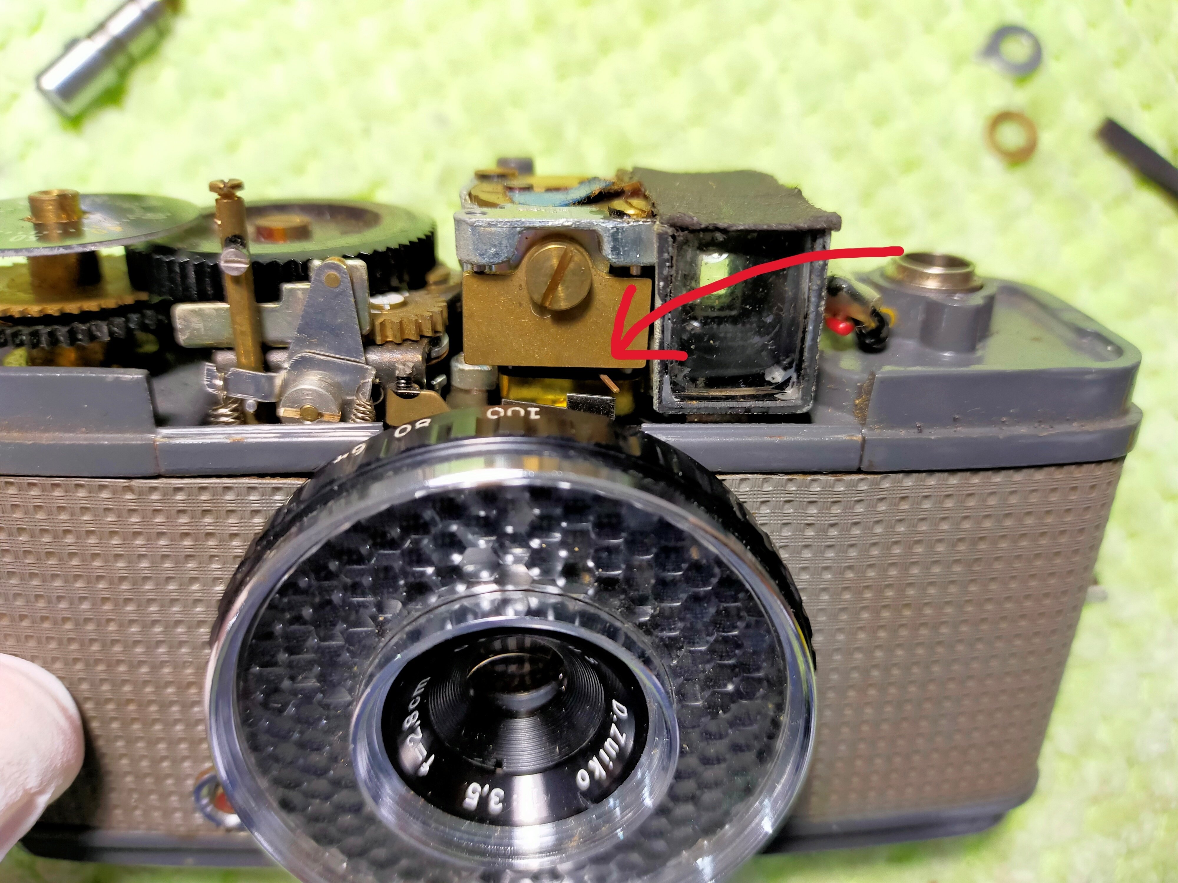 オリンパス PEN EEシリーズの検品方法｜フィルムカメラ修理のアクア 