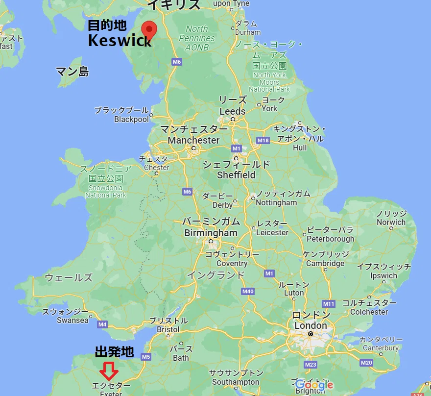 イギリス ブリテン島の最北端を目指す１ 湖水地方 Keswick を目指した理由 Hazel Happy Days Note