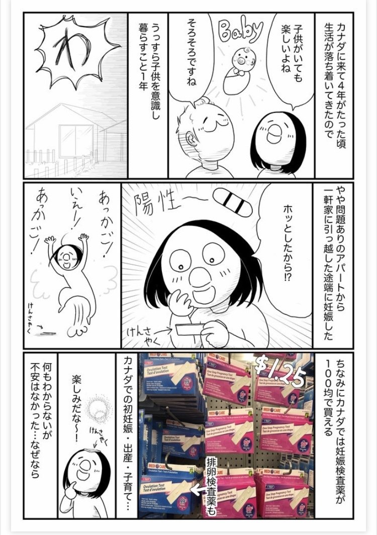 Cakesの連載再開しました カナダ での妊娠話です 武村沙紀 漫画家 作家 Note