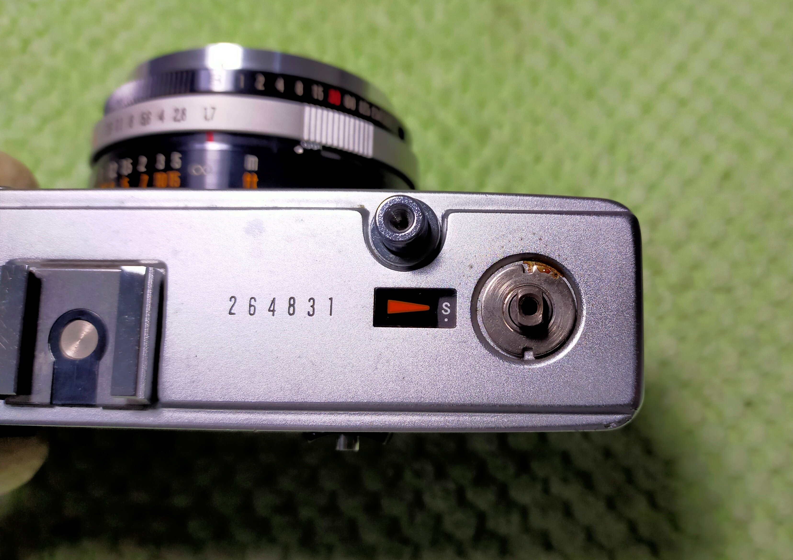 オリンパス 35 SPの分解|フィルムカメラ修理のアクアカメラ オリンパス 35 SPの分解|フィルムカメラ修理のアクアカメラ