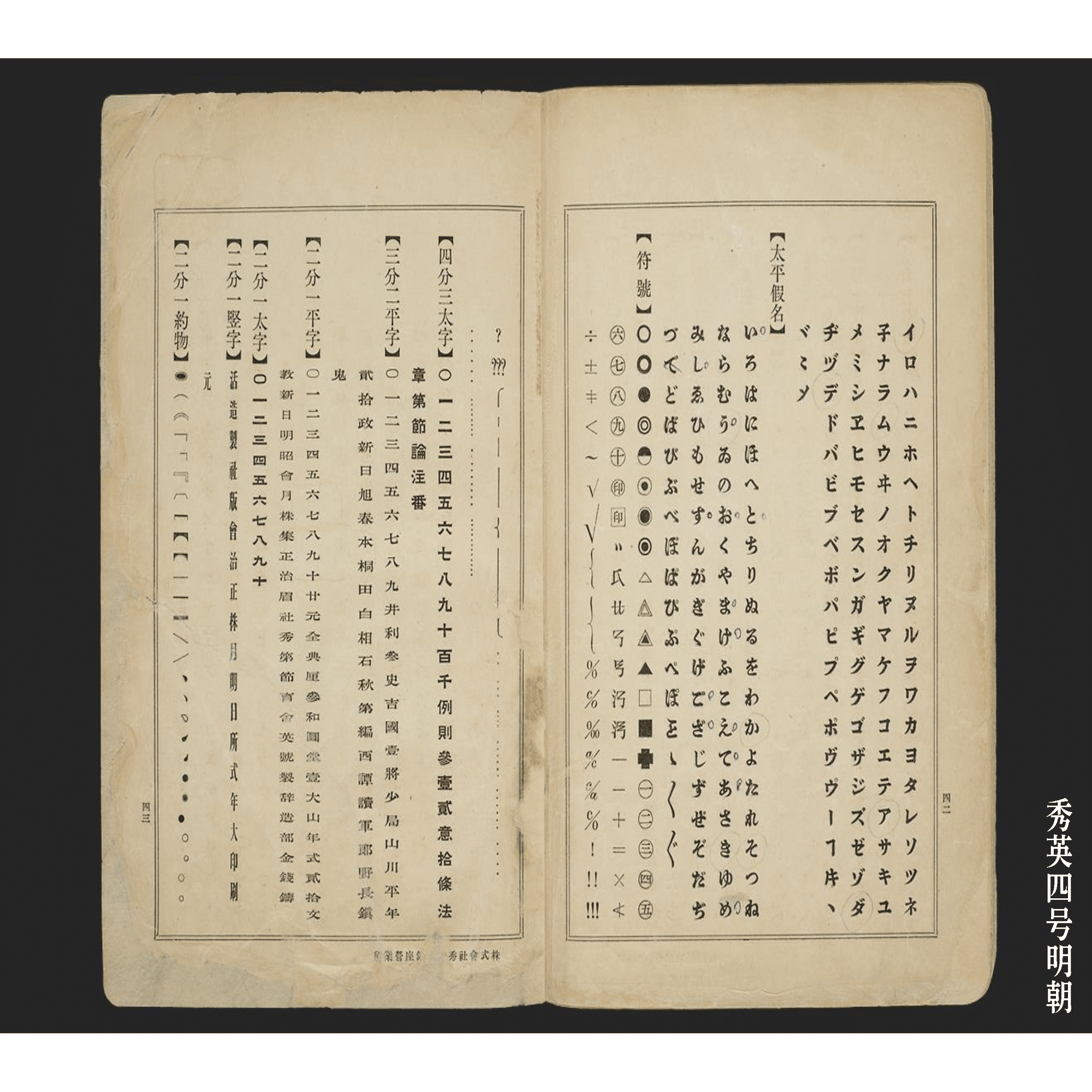 【特価④】活字 4号 漢字 明朝体 ゴシック体 正楷書体 優勝劣敗書き方 ｜ 四字熟語の「優勝劣敗」習字見本