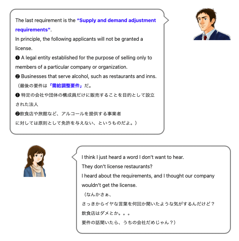 需給調整要件