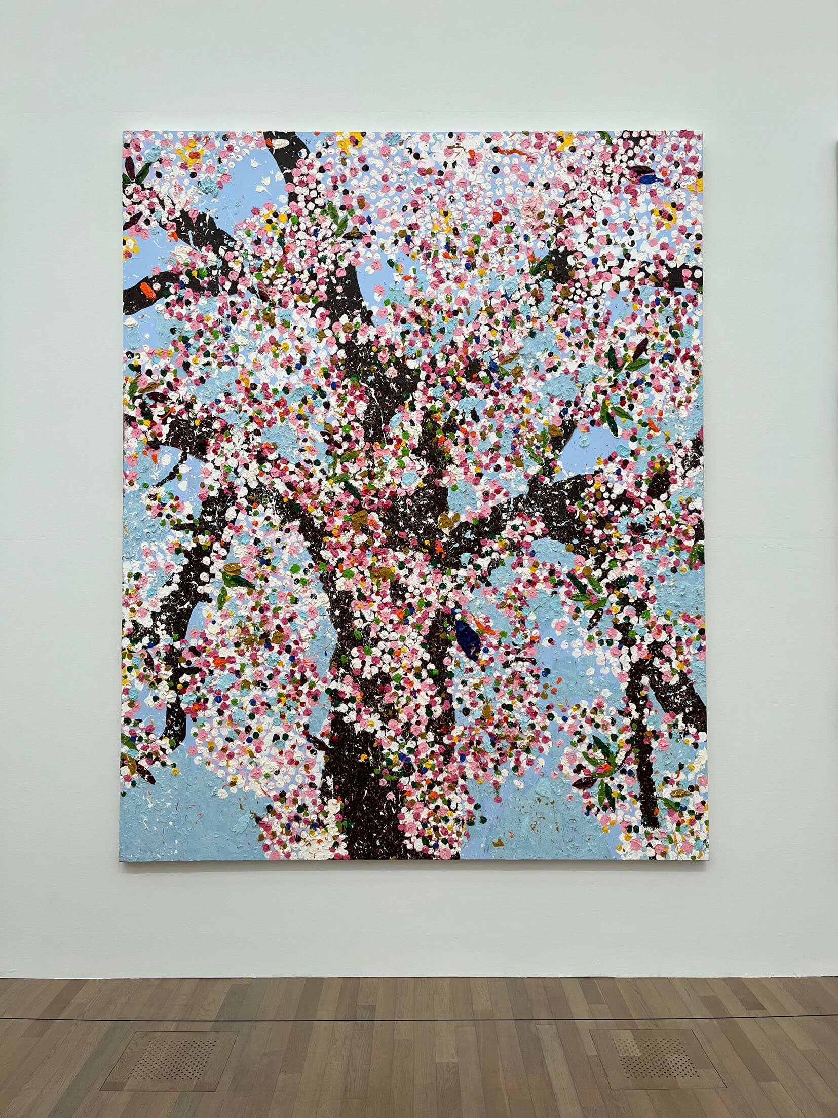 日本人の心の拠り所『桜』の壮大な絵画(サイン入り) 日本人の心の拠り所である『桜』の壮大な絵画です