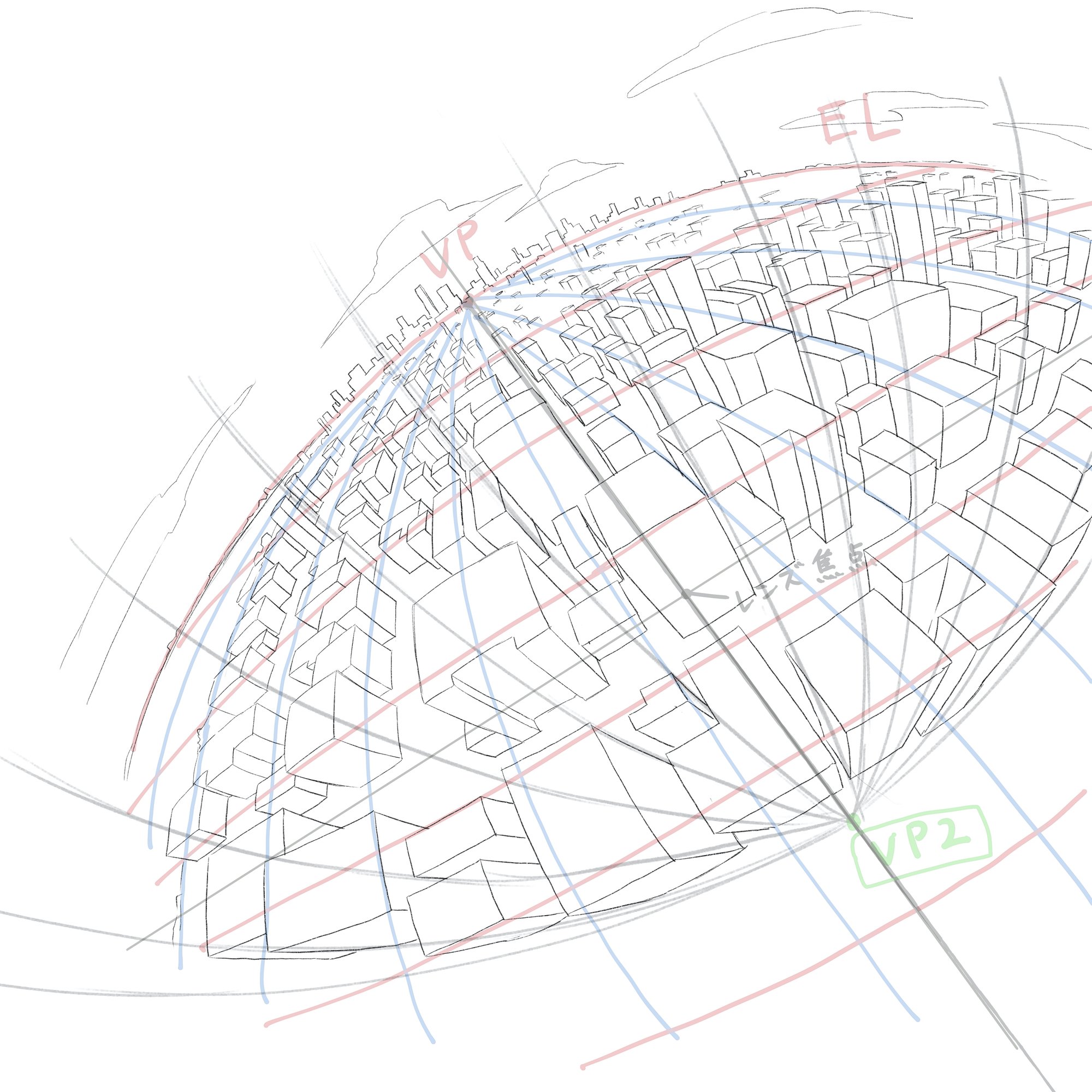 魚眼レンズパースについての考察 阿部カケル Note