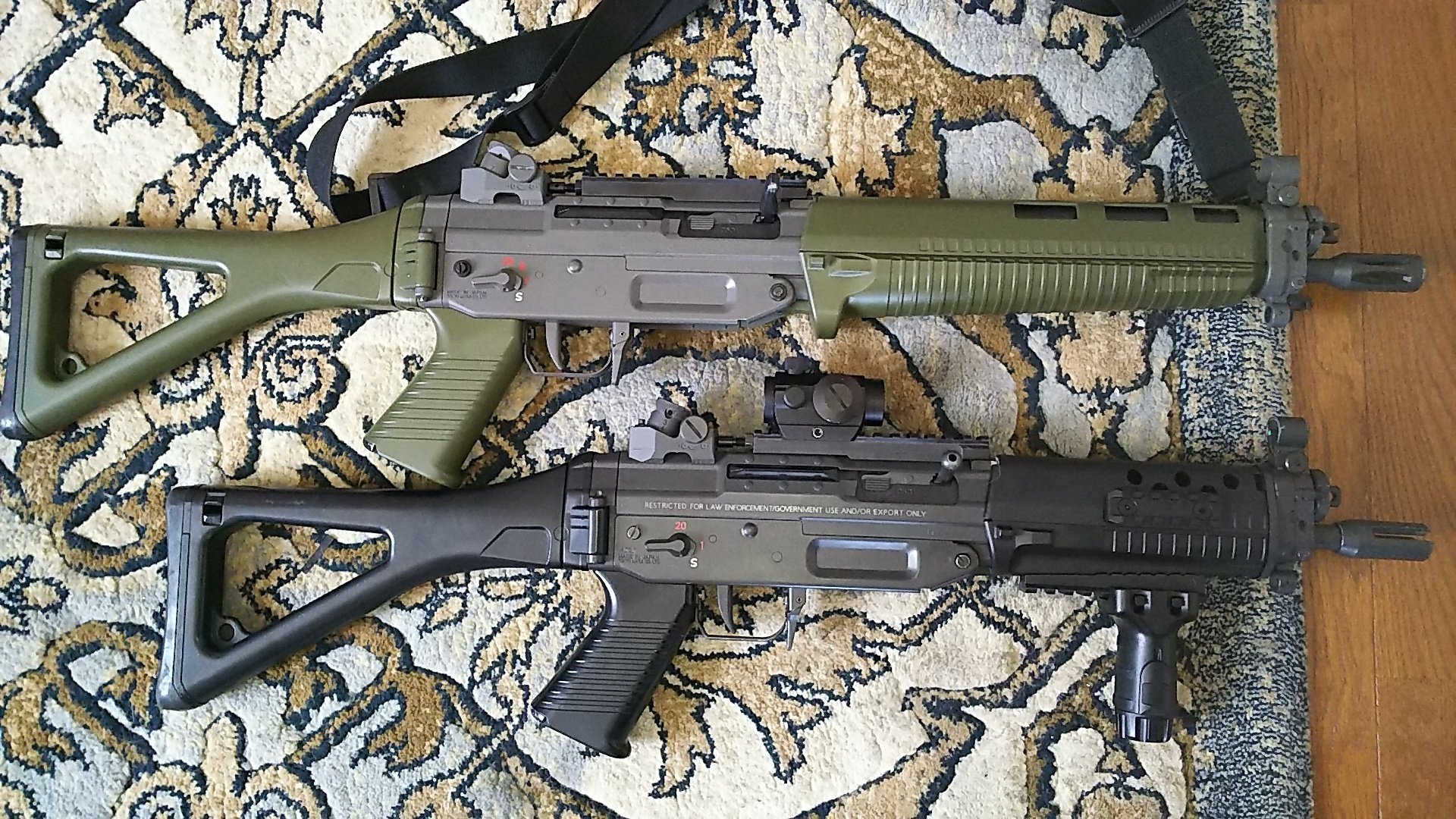 東京マルイ?　SIG 550?551? 電動ガン 東京マルイ SIG551 SWAT（SIG SG551） エアガンレビュー 電動