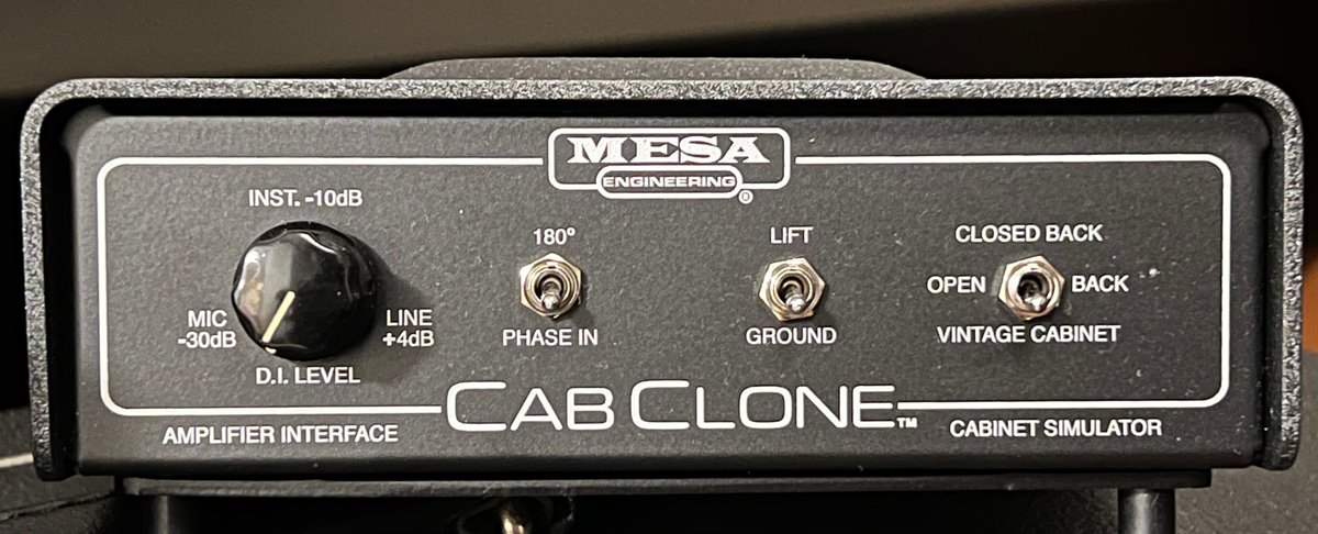 機材レビュー]MESA/Boogie CabClone｜Croquetteギター機材研究 