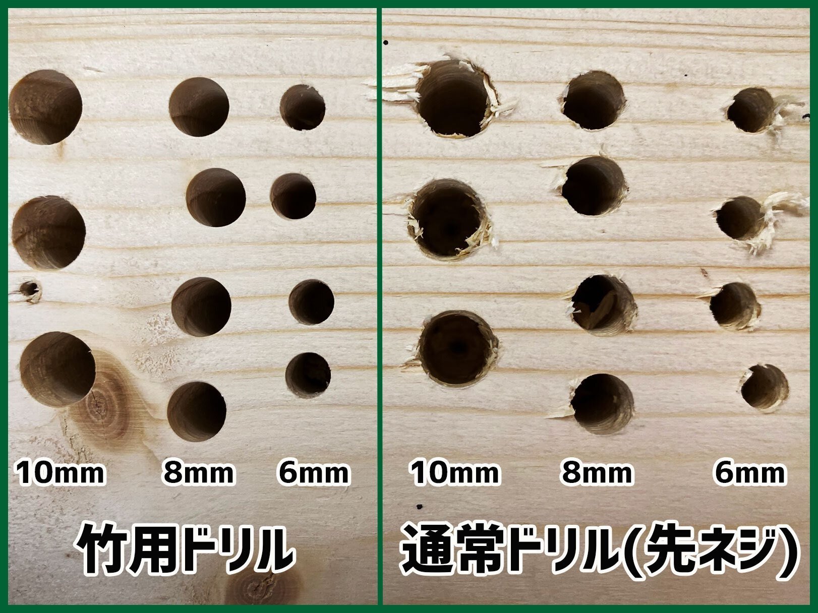 601-045 竹用ドリル スターエム 鋼製 刃先径4.5mmシャンク径六角