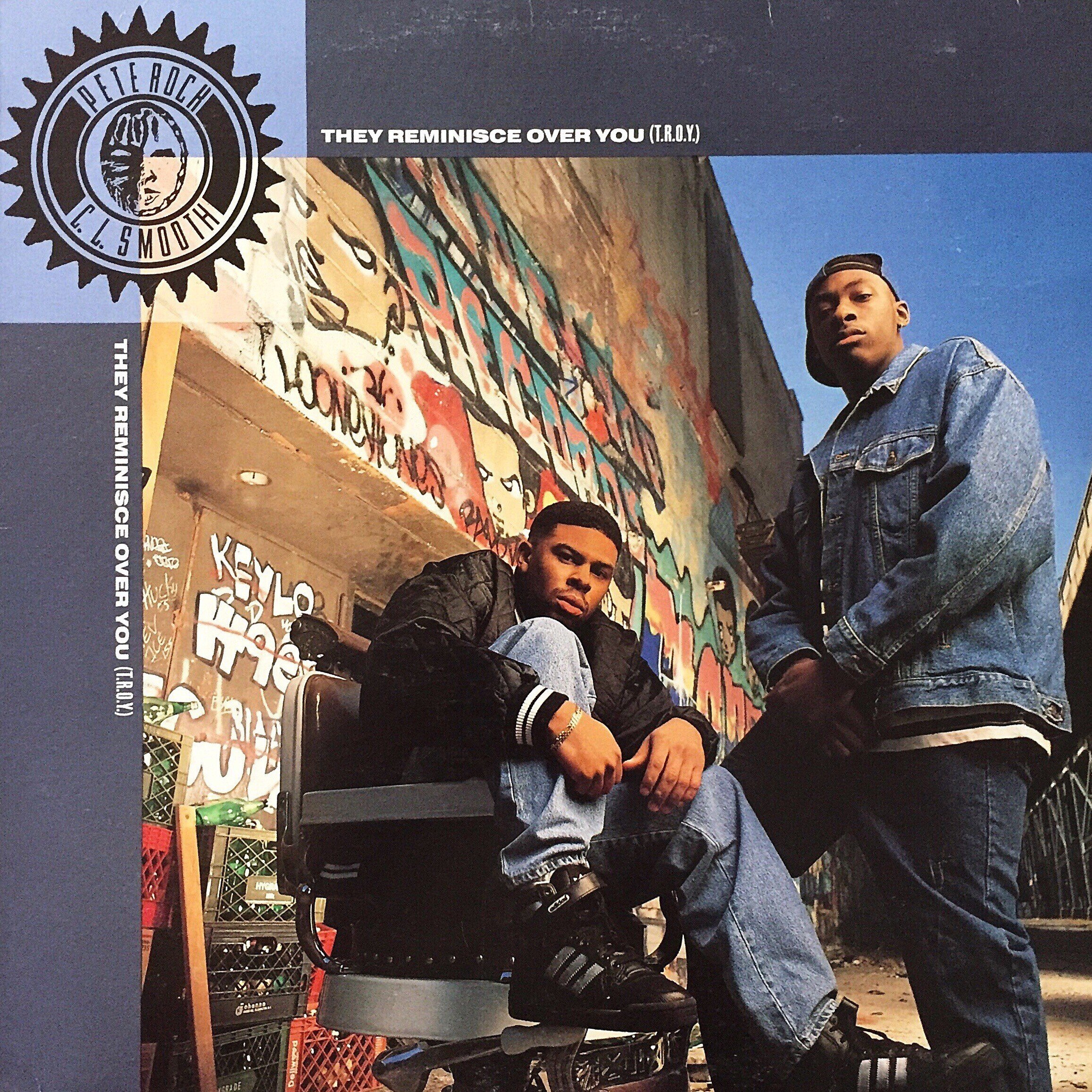 PETE ROCK & CL SMOOTH ロゴパーカー　ピートロック