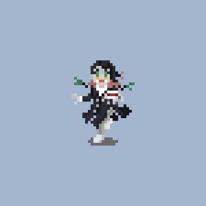 鬼滅の刃「魘夢」ドット絵メイキング / PixelArt / aseprite 鬼滅の刃「魘夢」ドット絵メイキング / PixelArt / aseprite