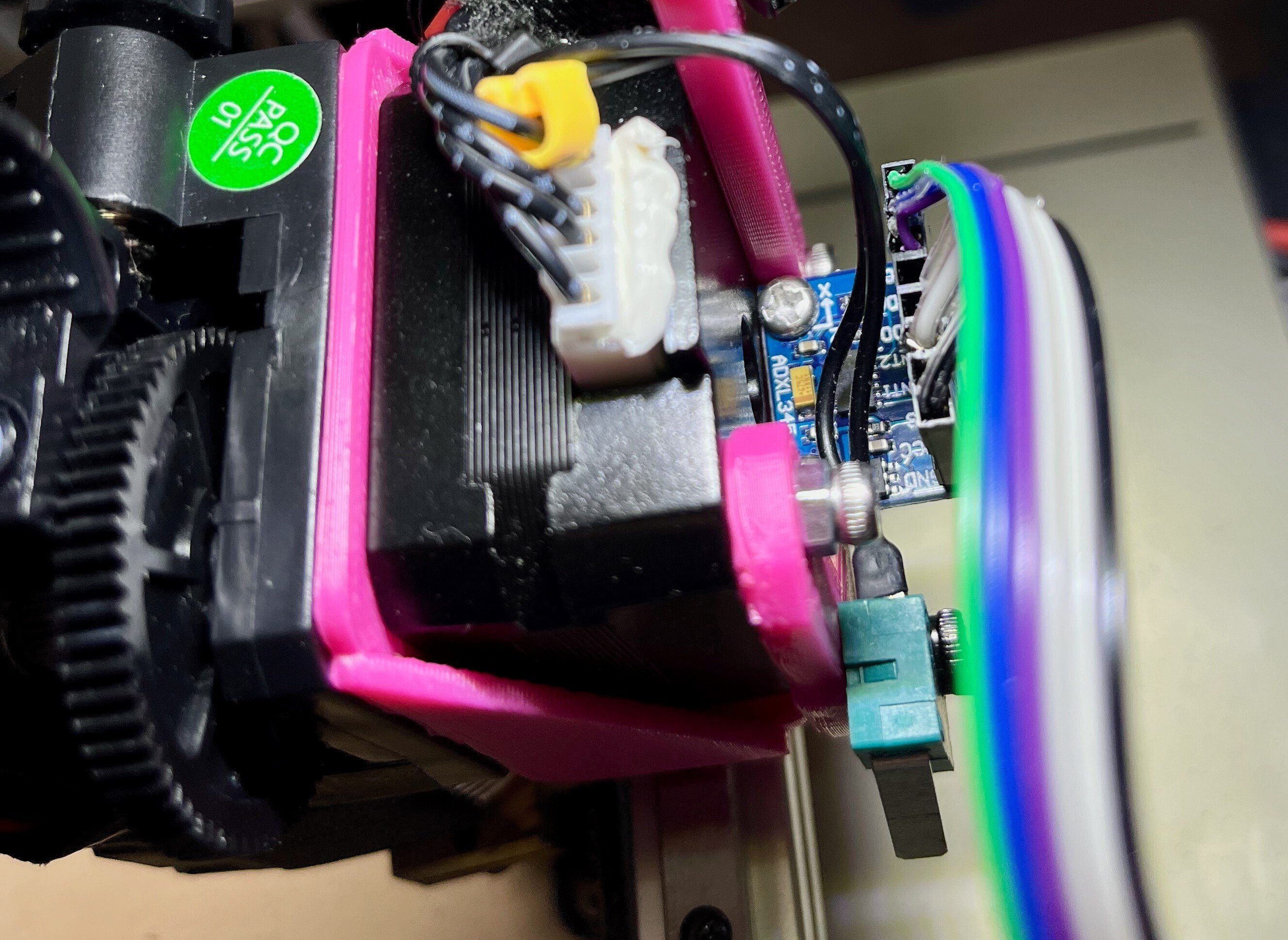 Orange Pi Zero2のKlipperに加速度センサーADXL345の接続＆共振測定