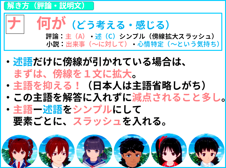 かてこく 先生 家庭国語先生になりませんか ナ 何が 傍線拡大スラッシュ 評論 解き方は ナナイ 読解力 コミュニケーション リーダーシップ 読解力筋トレ 国語 現代文 勉 きしゃこく先生 報道記者出身の現役高校教師 フォロバ 月間31万ビュー かてこく 先生 家庭国語先生になりませんか ナ 何が 傍線拡大スラッシュ 評論 解き方は ナナイ 読解力 コミュニケーション リーダーシップ 読解力筋トレ 国語 現代文 勉 きしゃこく先生 報道記者出身の現役高校教師 フォロバ 月間31万ビュー