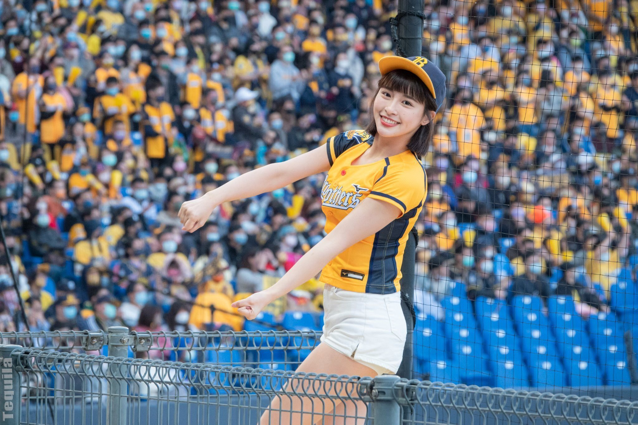 WBCQ 77 峮峮 チュンチュン 応援 野球ユニフォーム 在庫わずか