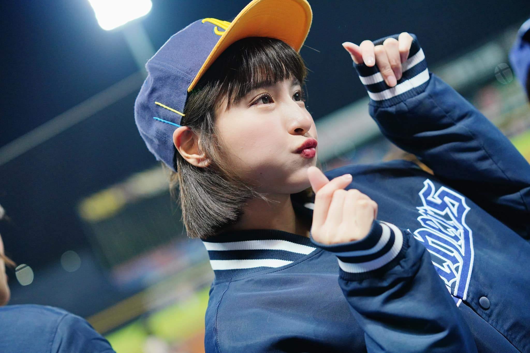 WBCQ 77 峮峮 チュンチュン 応援 野球ユニフォ Mサイズ（ブルー