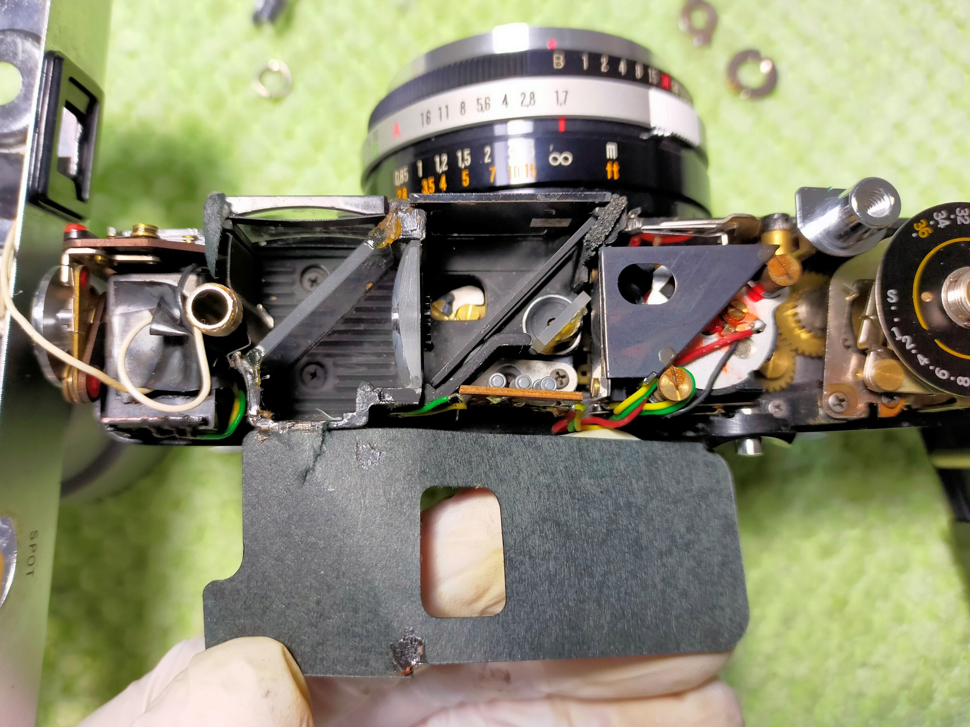 【超目玉枠】 オリンパス 35 UCの分解|フィルムカメラ修理のアクアカメラ フィルムカメラ