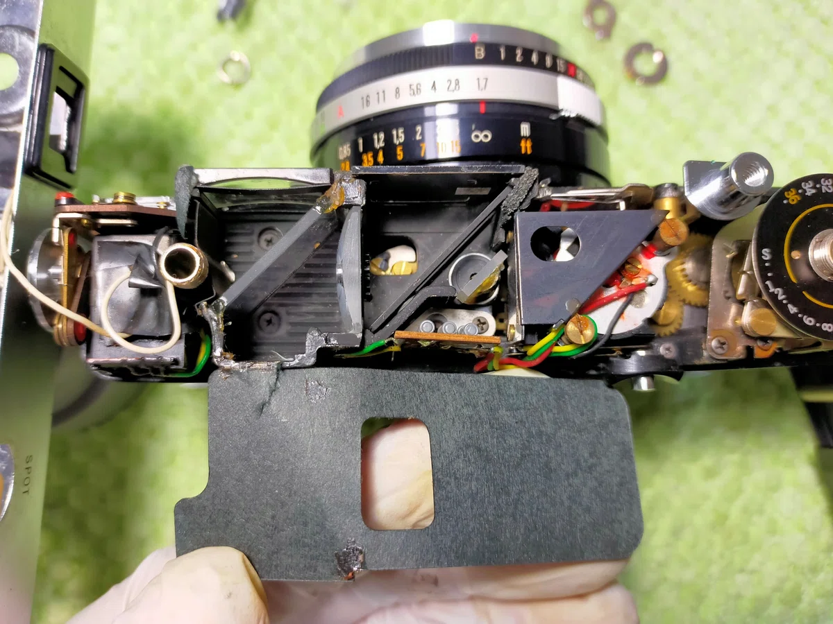 オリンパス 35 UCの分解｜フィルムカメラ修理のアクアカメラ