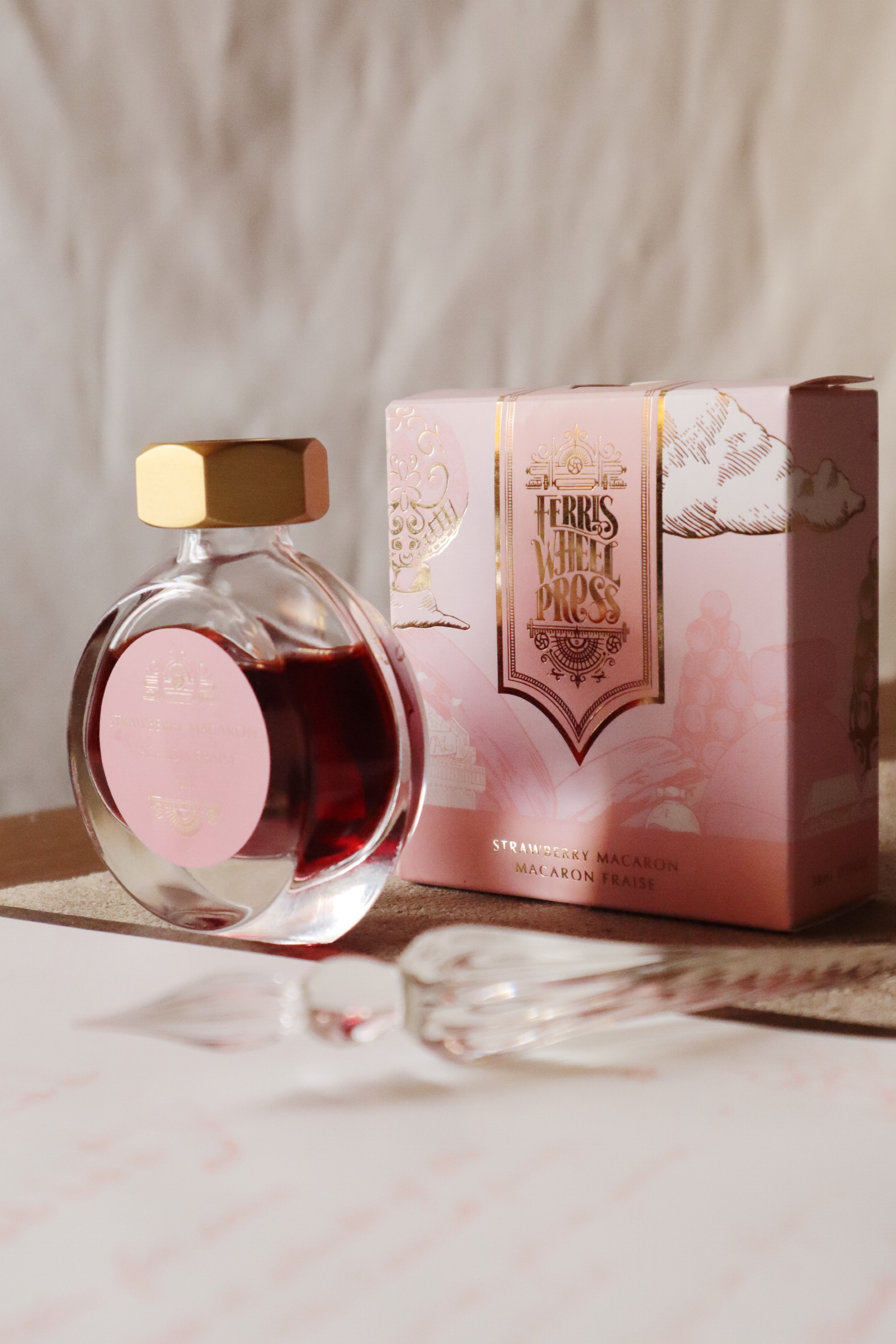 はとさん専用 フェリスホイールプレス ガラスペンインク 4本セット