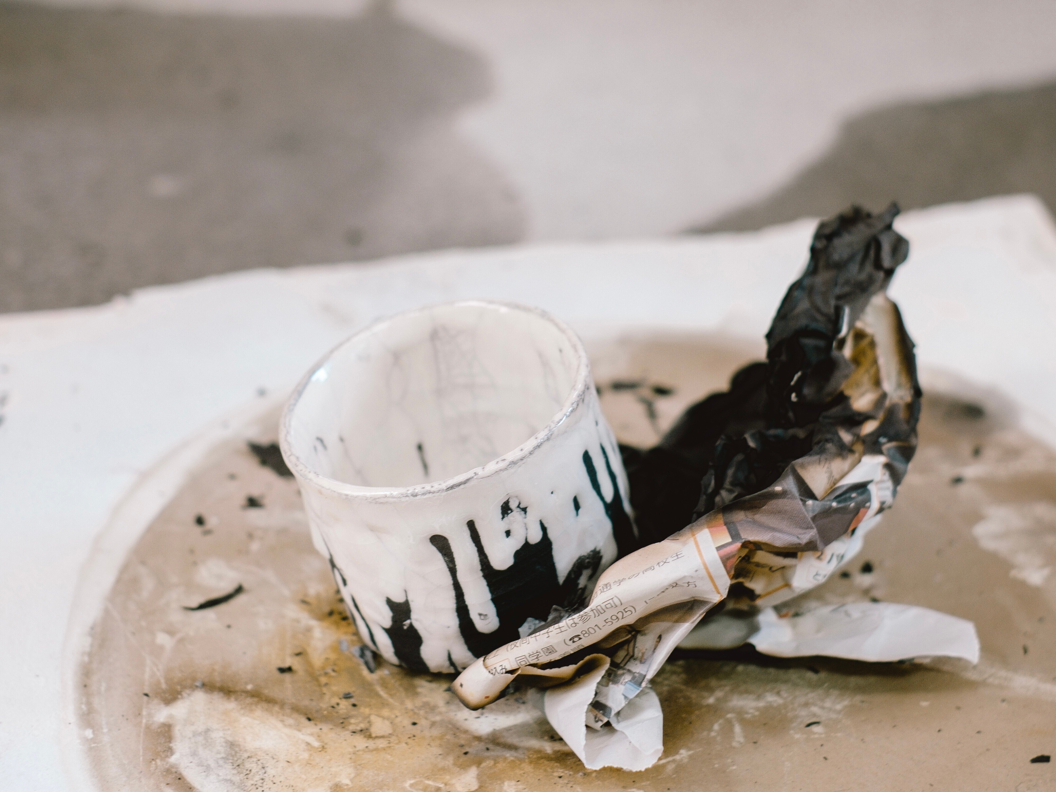 炎に包まれ、美しい音色を聞く楽焼体験｜ #うつたび 京都編｜菅野有希子