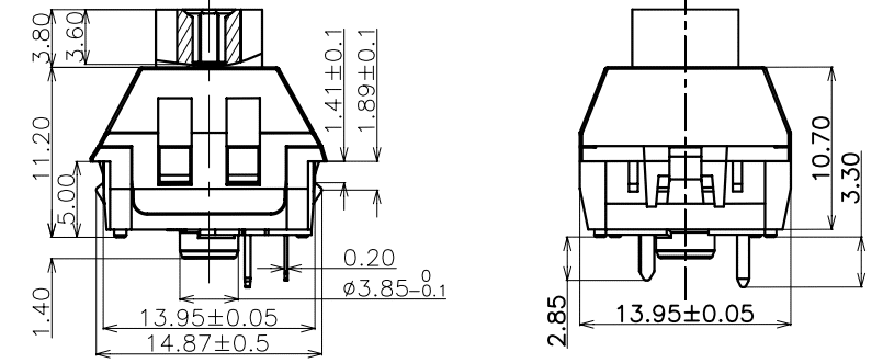 テントにしてみた話【Corne Cherry v3/tenting/tilting】｜scop00