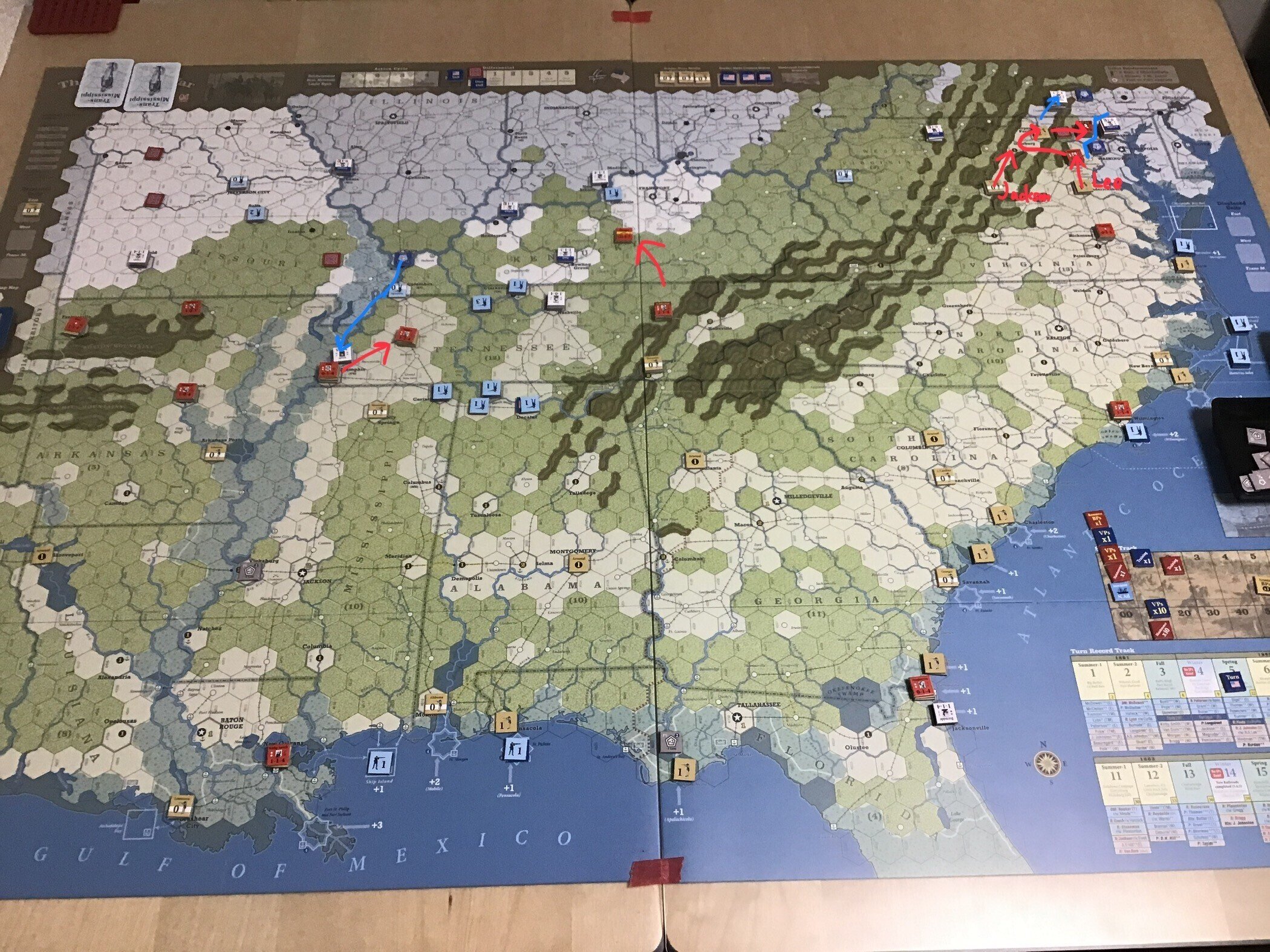 シミュレーションゲーム　[日本語訳無し] 南北戦争 (The U.S. Civil War) internet - OnlineGameMarket / The U.S. Civil War 2nd Printing