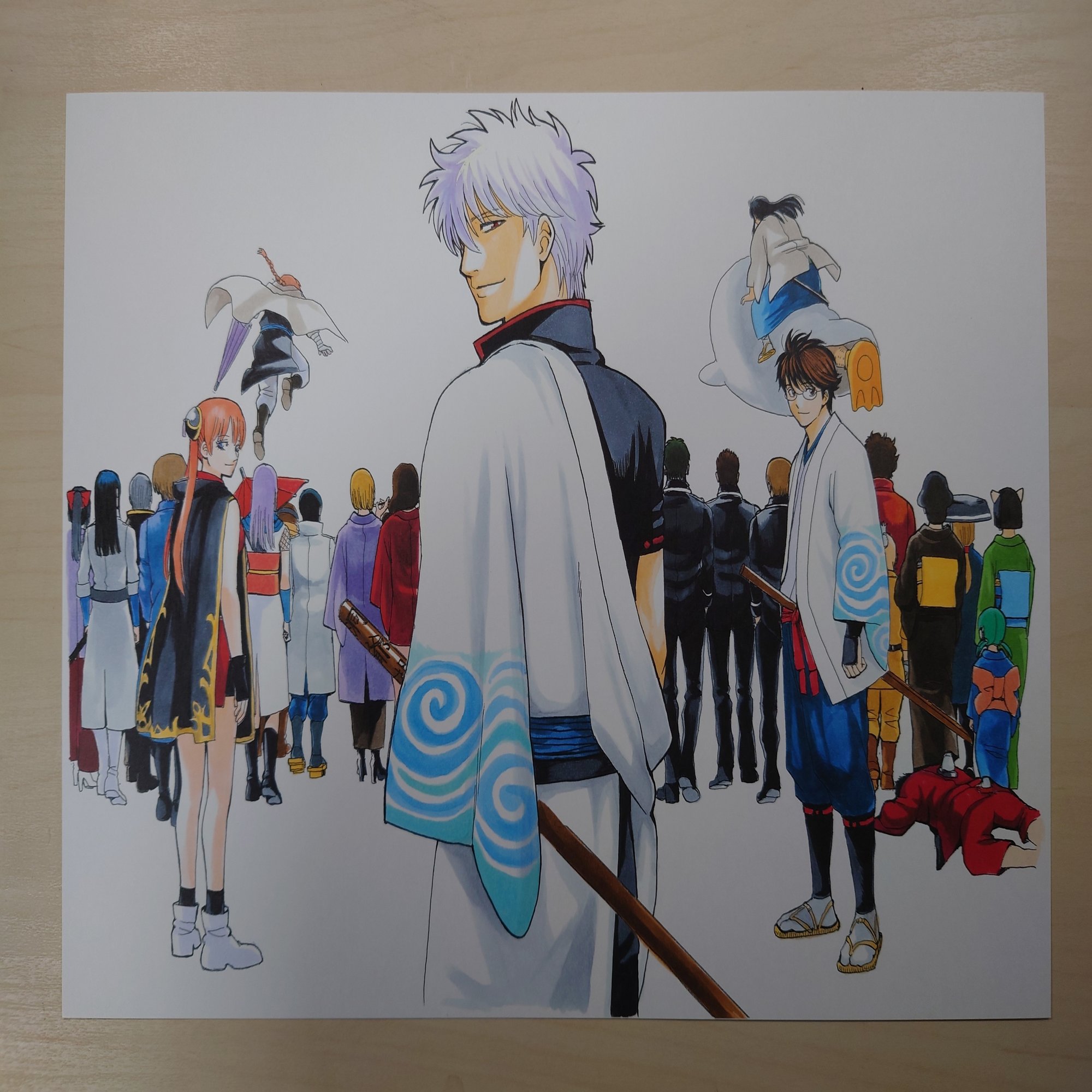 銀魂』WJ最終話まるごと高級複製原稿セット｜九番街（くばんがい） 