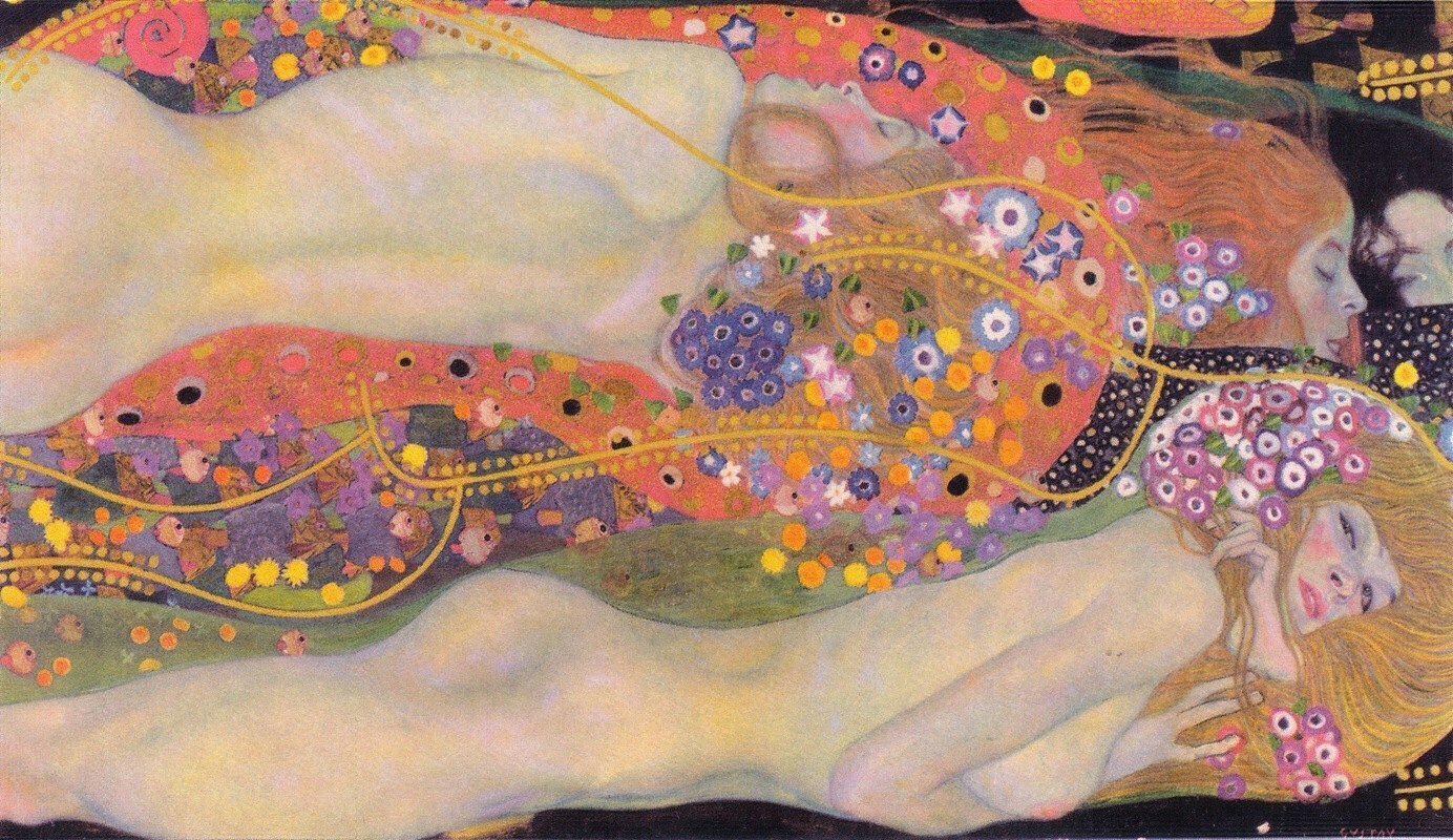 Gustav Klimt 資料　芸術家　作風　官能的　装飾　絢爛 fit=scale-down,w=1200