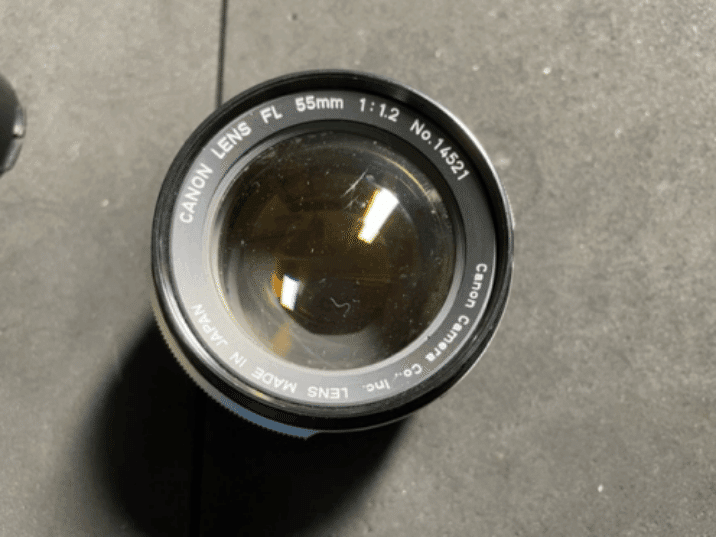 CANON FL 55mm F1.2 分解｜FWP_office