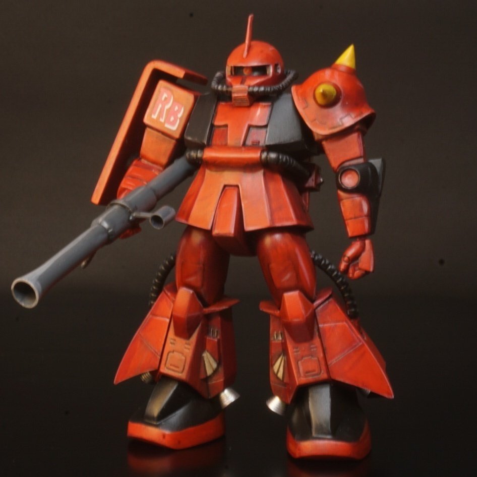 過去作紹介】 ジョニーライデン専用高機動型ザク旧キット 1/144｜板さん