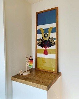 季節を飾る手ぬぐい額｜株式会社 やまもく（岐阜の木工屋）公式note