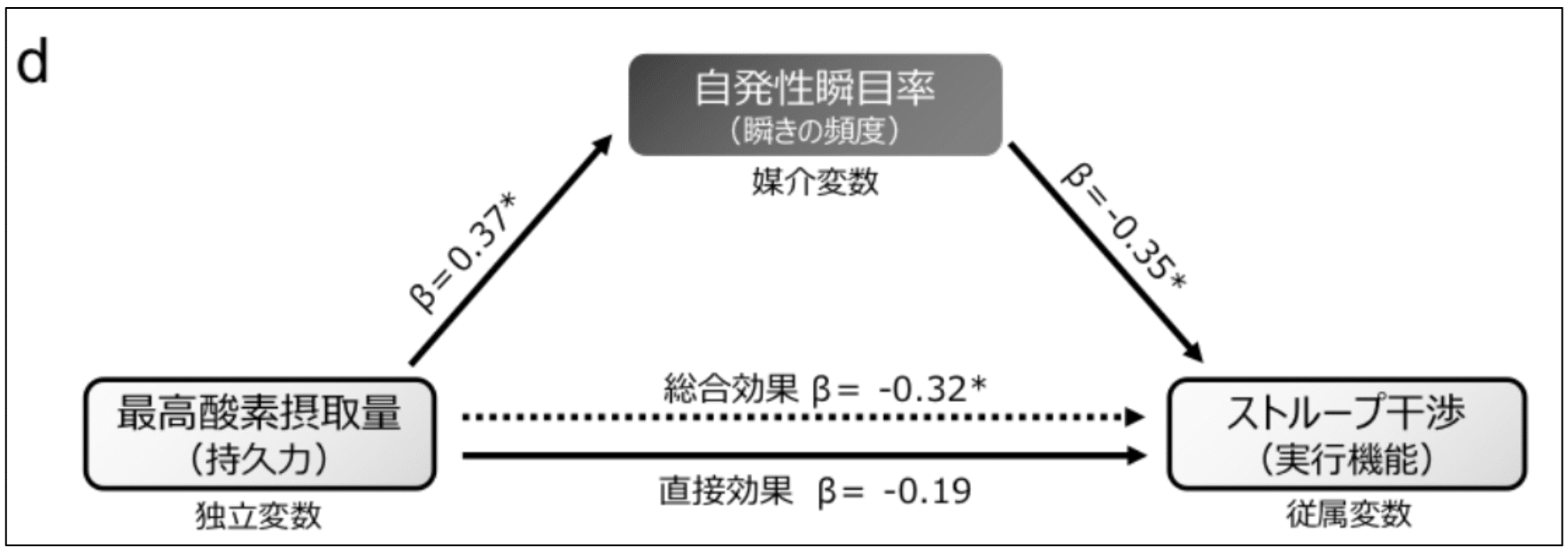 持久力と認知機能が優れている人は多く瞬きをしている Kosuke Noiri Note 持久力と認知機能が優れている人は多く瞬きをしている Kosuke Noiri Note