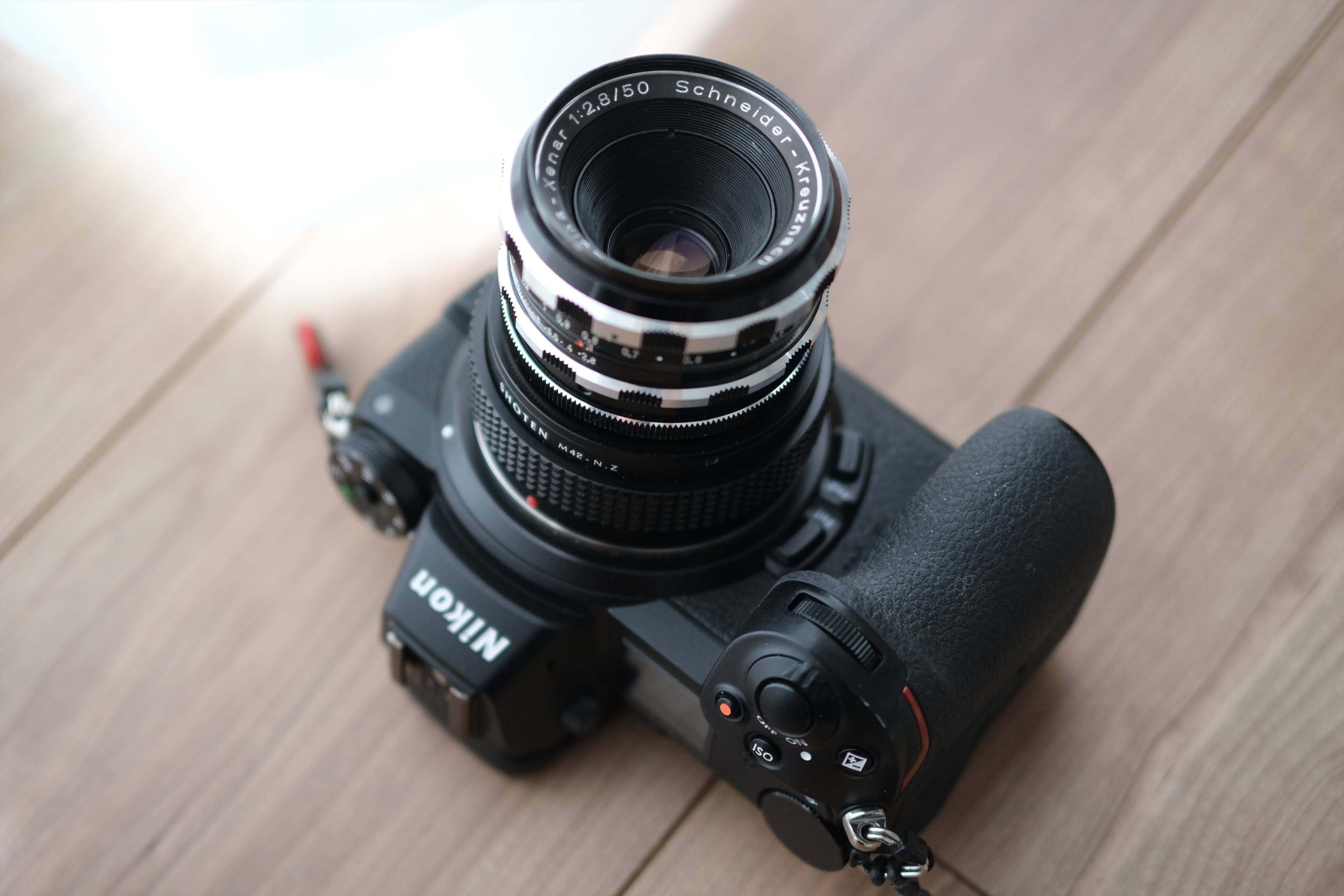 シュナイダーブルー】Schneider Kreuznach Xenar 50mmF2.8 x Nikon Z6